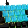 Hp gaming keycaps full set hyperx pudding us layout blue