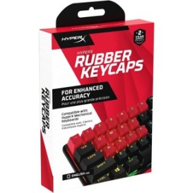Hp gaming keycaps full set hyperx pudding us layout red