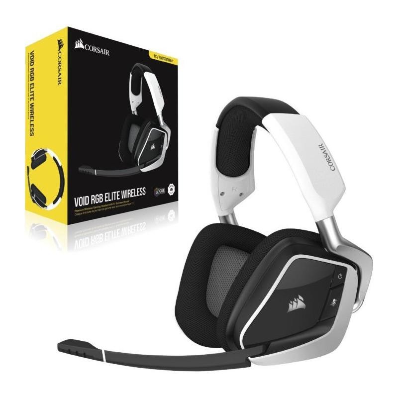 Casti corsair void rgb elite wireless 7.1 surround multi-platform gaming 20hz-30khz 32 ohm 116 db