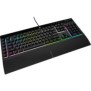 Corsair k55 rgb pro negru  12-key selective with anti-ghosting supported in icue wired connectivity usb