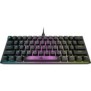 Corsair k65 rgb mini 60% mecanica negru  full key (nkro) with 100% anti-ghosting supported in