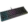 Corsair k65 rgb mini 60% mecanica negru  full key (nkro) with 100% anti-ghosting supported in