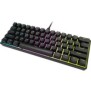 Corsair k65 rgb mini 60% mecanica negru  full key (nkro) with 100% anti-ghosting supported in