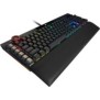 Corsair k100 rgb optical-mechanical negru  full key (nkro) with 100% anti-ghosting supported in icue profiles