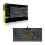 Corsair k70 rgb tkl champion series optical-mechanical negru  full key (nkro) with 100% anti-ghosting supported