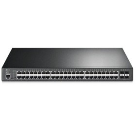 Switch tp-link jetstream 48-port gigabit l2 managed tl-sg3452p interfata:  48× porturi rj45 10/100/1000 mbps  4×