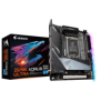 Placa de baza gigabyte z690i aorus ultra lga 1700  intel lga 1700 socket: supports 12th