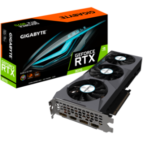 Placa video gigabyte geforce rtx 3070 eagle 8g 2.0  gv-n3070eagle-8gd geforce rtx™ 3070 core clock