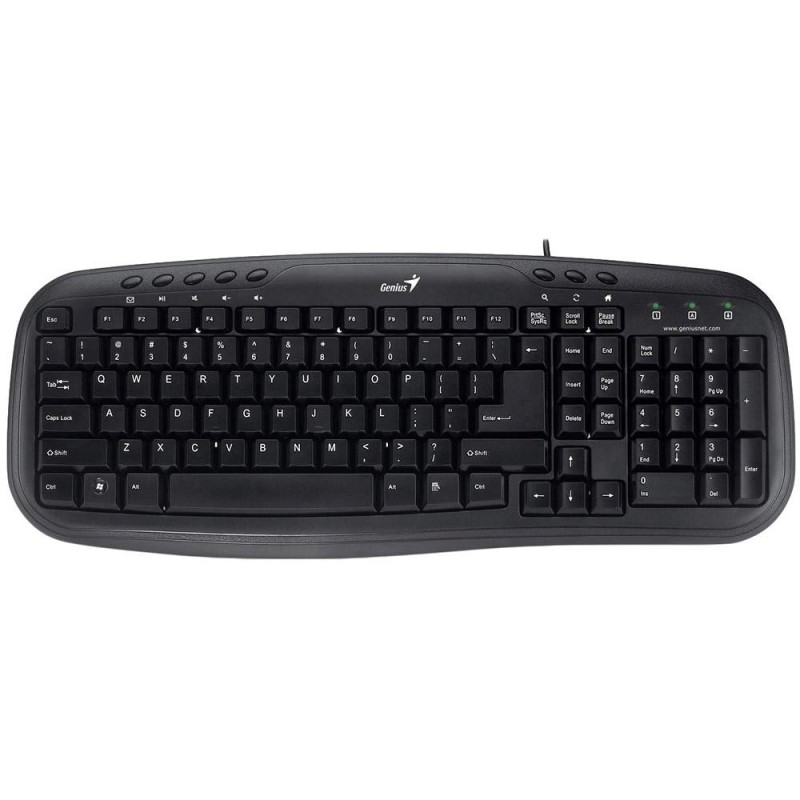 Tastatura genius slimstar m200 cu fir us layout neagra