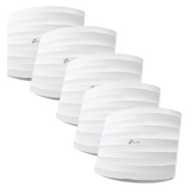 Wireless access point tp-link eap245 5 pack gigabit ethernet (rj-45) port *1(support ieee802.3at poe) antene