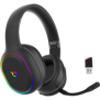 Casti over-ear aqirys lyra sistem de sunet 3d stero dual wireless si cu fir bt