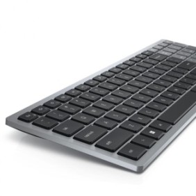 Dell compact multi-device wireless keyboard – kb740 color: titan gray connectivity: wireless - 2.4ghz or