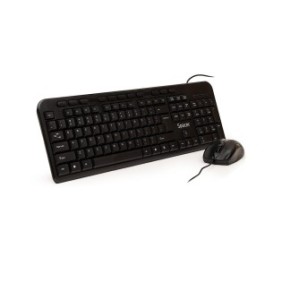 Kit tastatura si mouse spacer spds-1691 cu fir usb tastatura multimedia „spkb-169 + mouse optic
