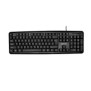 Tastatura spacer spkb-520 cu fir usb 104 taste anti-spill negru