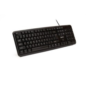 Tastatura spacer spkb-s62 cu fir usb 104 taste anti-spill negru