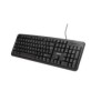 Tastatura spacer spkb-s62 cu fir usb 104 taste anti-spill negru