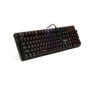 Tastatura spacer warrior cu fir usb switch-uri mecanice albastre 50 mil. apasari 104 taste anti-ghosting