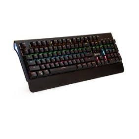 Tastatura spacer spkb-mk-01 cu fir usb switch-uri mecanice albastre 50 mil. apasari 104 taste anti-ghosting