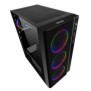 Carcasa spacer rainbow atx midtower gaming fara sursa sticla securizata 4 x fan usb 2.0