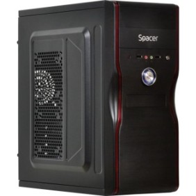 Carcasa spacer new mercury atx midtower gaming sursa 500 (250w for 500w desktop pc) usb