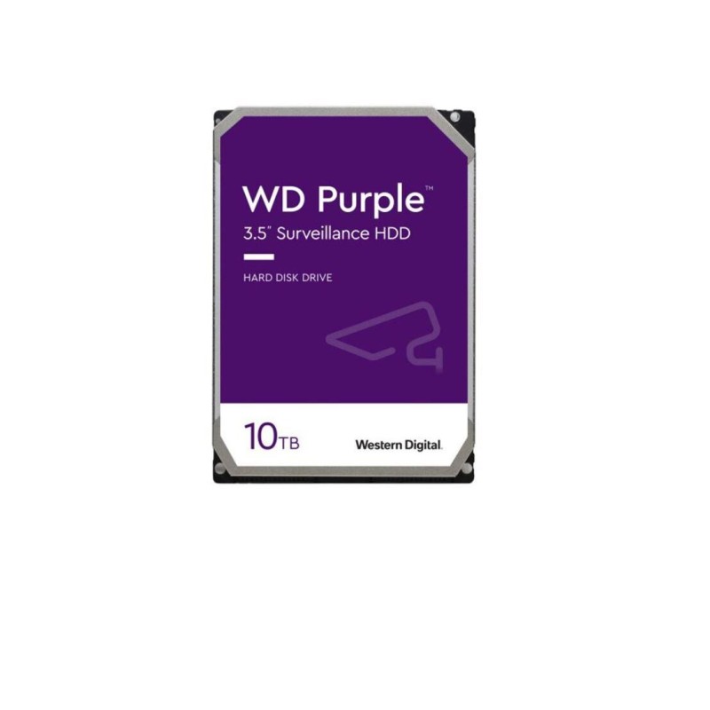 Hdd intern wd 3.5 10tb purple sata3 intellipower (5400rpm) 256mb surveillance hdd