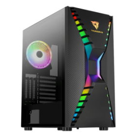 Carcasa aerocool cronus v1 neagra spcc steel atx mid tower fara sursa (tip atx montata