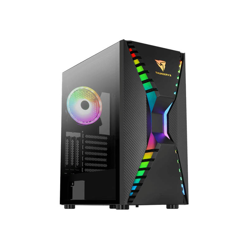 Carcasa aerocool cronus v1 neagra spcc steel atx mid tower fara sursa (tip atx montata