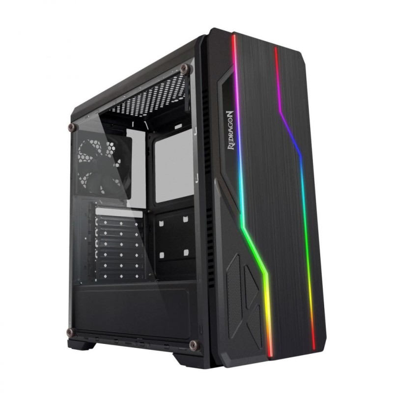 Carcasa redragon devastator neagra secc steel atx mid tower fara sursa (tip atx montata jos)