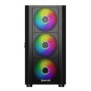 Carcasa redragon skyfire neagra secc steel atx mid tower fara sursa (tip atx montata jos)