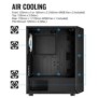 Carcasa aerocool hive neagra spcc abs steel atx mid tower fara sursa (tip atx montata