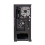 Carcasa inaza prism neagra secc steel atx mid tower fara sursa (tip atx montata jos)