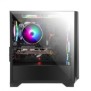 Carcasa segotep ares neagra spcc steel atx mid tower fara sursa (tip atx montata jos)