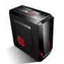 Carcasa inaza x-blade neagra spcc steel atx mid tower fara sursa (tip atx montata jos)