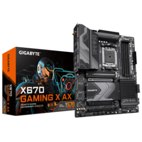 Placa de baza gigabyte x670 gaming x ax am5  amd socket am5：supports amd ryzen™ 7000