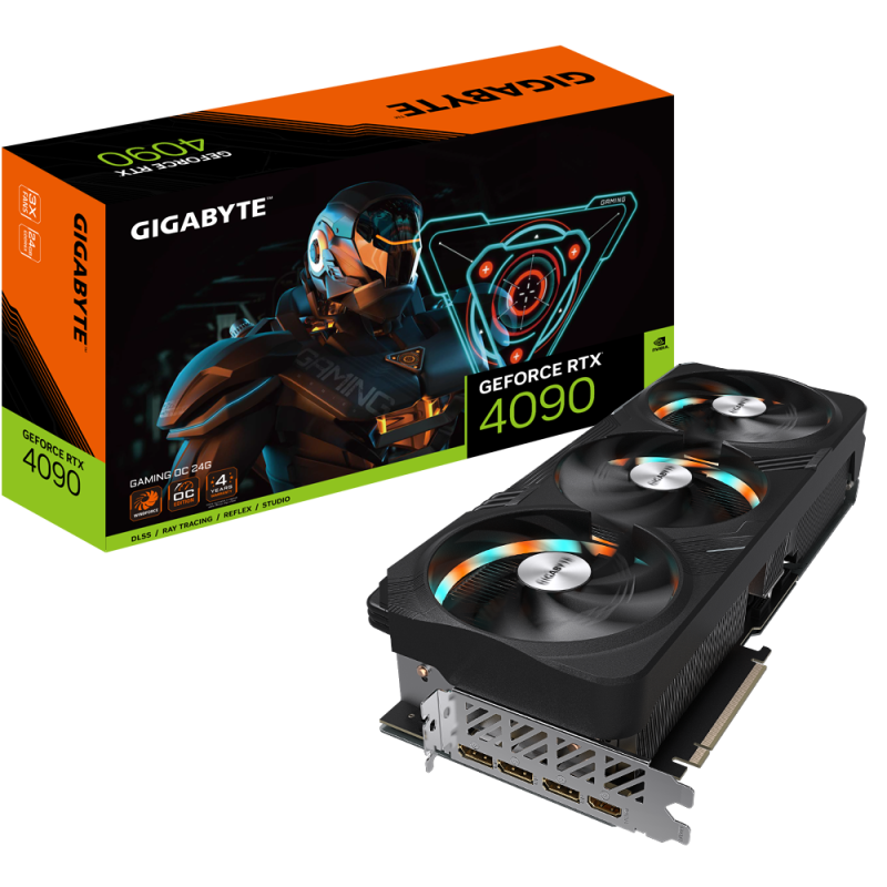 Placa video gigabyte geforce rtx 4090 gaming oc 24g