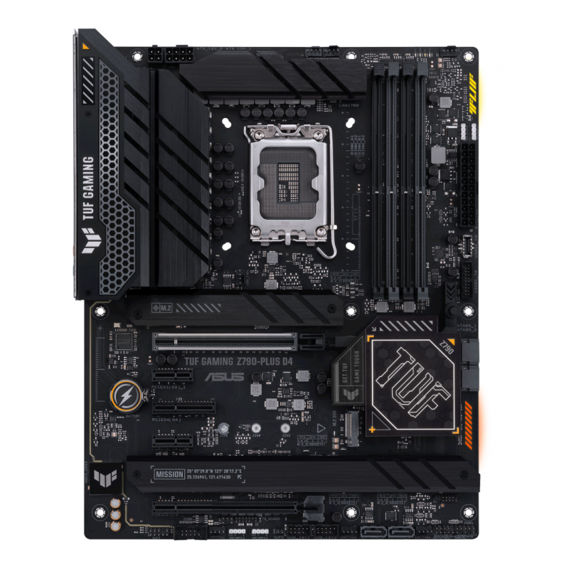 Placa de baza asus tuf z790-plus d4 lga 1700  4x ddr4 dimm dual channel 2x