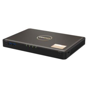 Nas qnap 464 4-bay cpu intel celeron jasper lake n5105/n5095 quad core burst max. 2.9ghz