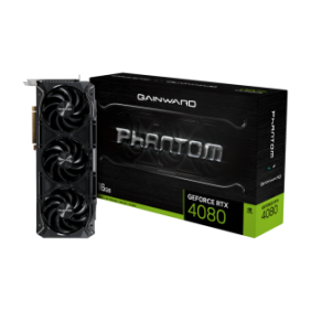 Placa video gainward geforce rtx 4080 phantom 16gb  gddr6x graphics memory • dedicated ray tracing