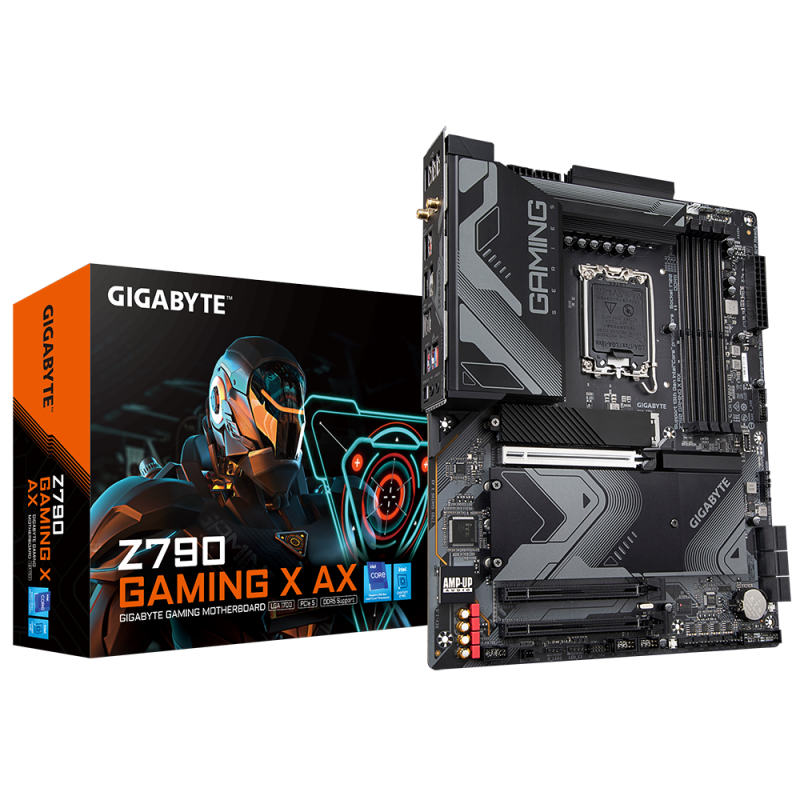 Placa de baza gigabyte z790 gaming x ax lga 1700 z790 express motherboard - 4x