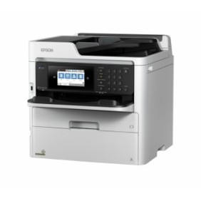 Multifunctional inkjet color epson wf-579rdwf dimensiune a4 (printare copiere scanare fax) duplex viteza 34ppm alb-negru