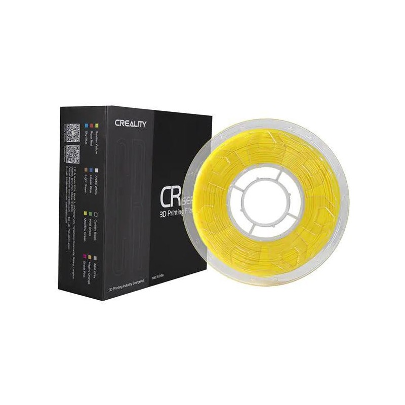 Creality cr pla 3d printer filament yellow printing temperature: 190-220 filament diameter: 1.75mm tensile strength: