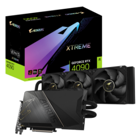 Placa video aorus geforce rtx™ 4090 xtreme waterforce 24g        graphics processing     geforce rtx™ 4090     core