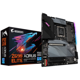 Placa de baza gigabyte z690 aorus elite ddr5 lga 1700  cpu lga1700 socket: support for