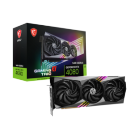 Placa video msi geforce rtx 4080 16gb gaming x trio   specifications graphics processing unit nvidia®