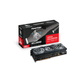 Placa video powercolor radeon rx 7900 xt hellhound 20gb gddr6 320-bit pcie 4.0 1x hdmi