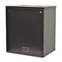 Cabinet 19″ spacer 12u fixare pe perete flatpack (dezasamblat) black 582 (h) x 515 (w)