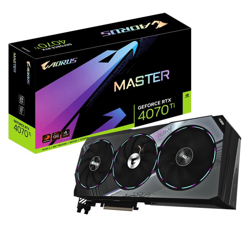 Placa video gigabyte geforce rtx 4070 ti gaming oc 12gb