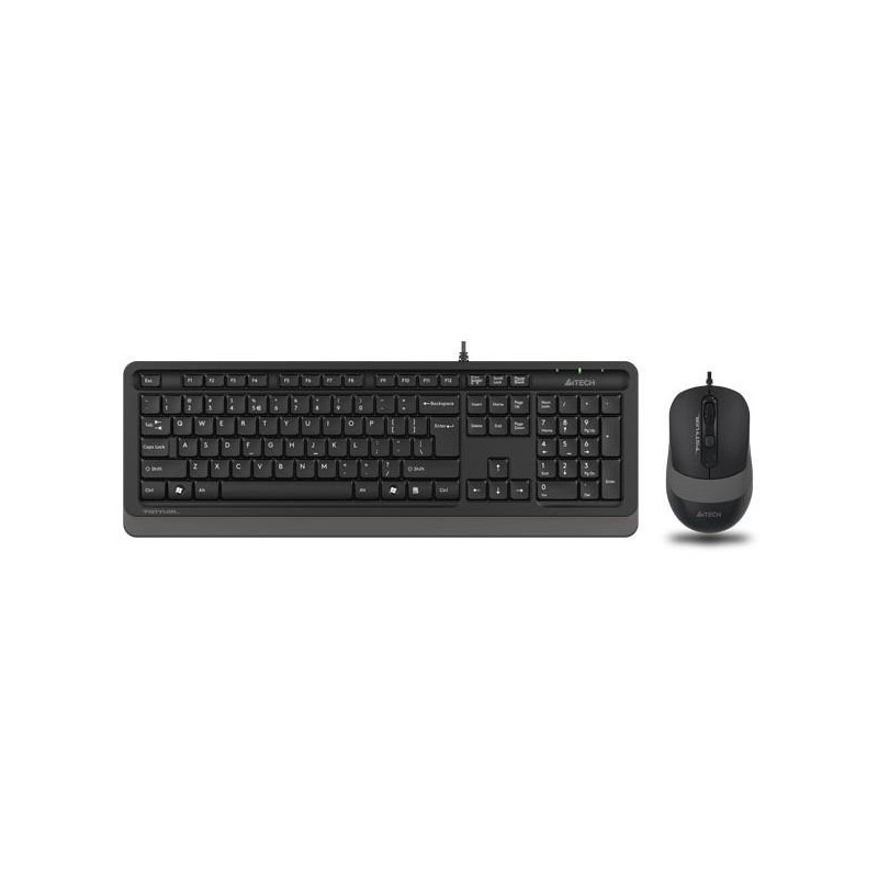 Kit tastatura si mouse a4tech „fstyler fm10+fk10 wired 104 taste format standard mouse 1600dpi 4/1