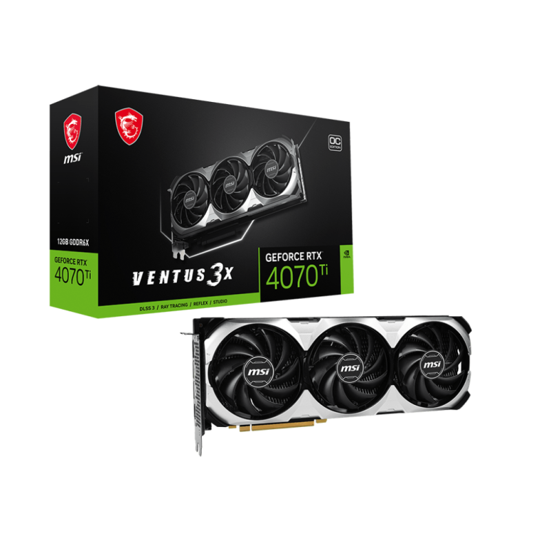 Placa video geforce rtx 4070 ti ventus 3x oc   specifications model name geforce rtx™ 4070