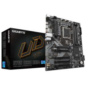 Placa de baza gigabyte b760 ds3h ddr4 lga1700 ddr4 4x sloturi ram max. 128gb frecventa